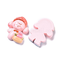 Undurchsichtige süße Decoden-Cabochons aus Harz RESI-B024-07