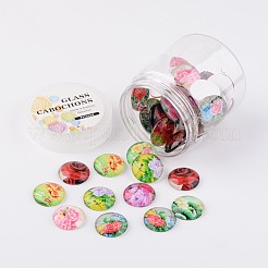Glas cabochons GGLA-JP0003-15
