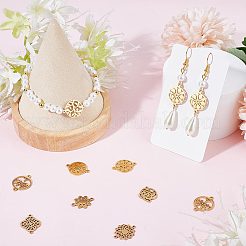 20 шт. 10 стиля 201 подвески-соединители из нержавеющей стали&nbsp;FIND-SC0004-69