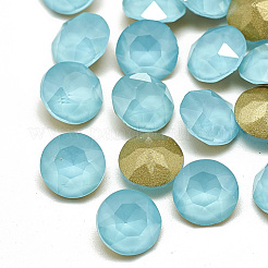 DIY spitzen zurück k9 Glas Strass Cabochons RGLA-T041-6mm-202MK