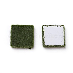 Flockige Acryl-Cabochons X-OACR-I001-D03