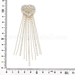 Messing Strass Cabochons KK-I715-12G-01