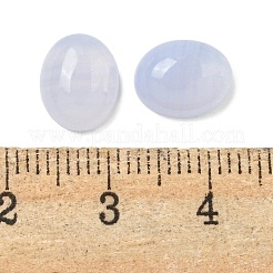 Natürliche blaue Spitze Achat Cabochon G-I363-01A