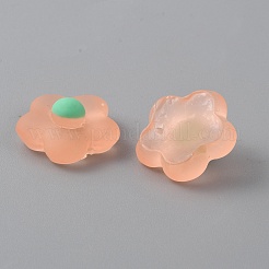 Cabochons aus durchscheinendem Harz mit Frühlingsmotiv RESI-TAC0016-10A
