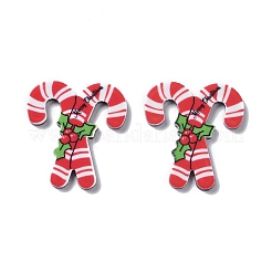 Bedruckte Acryl-Cabochons im weihnachtlichen Stil MACR-O045-01F