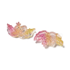 Leuchtende transparente Decoden-Cabochons aus Harz RESI-D013-14