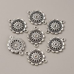 Tibetischer Stil Legierung Fassungen mit Verbinder für Strasssteine FIND-CJC0016-20AS