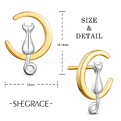 Shegrace einzigartiges Design 925 Ohrstecker aus Sterlingsilber JE395A