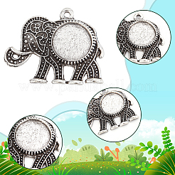DIY Rohling-Set zur Herstellung eines Elefantenanhängers mit Kuppel DIY-PH0013-41