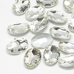 Similistein Cabochons Glas Strass RGLA-T080-10x14mm
