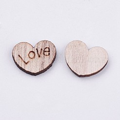 Holz Cabochons WOOD-F005-11
