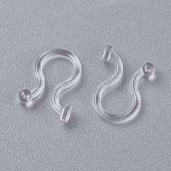 Ohrclips zum Aufstecken aus Kunststoff KY-K012-01