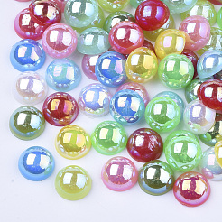 ABS Nachahmungen von Perlen Cabochons OACR-Q176-10mm-M