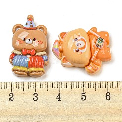 Undurchsichtige Harz Tier Decoden Cabochons CRES-R200-01