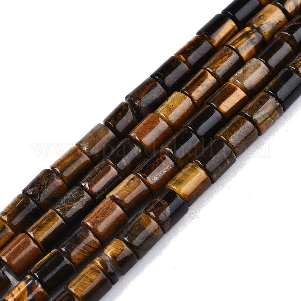 Wholesale Natural Tiger Eye Beads Strands Pandahall