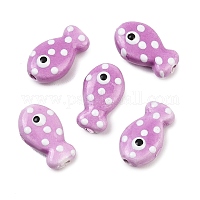 Фарфоровые бусины ручной работы&nbsp;PORC-B009-03F