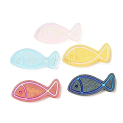 Durchscheinende Harz-Cabochons CRES-Z001-14