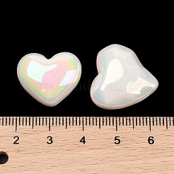 Galvanisierte schillernde opake Harz Decoden Cabochons RESI-Q230-07