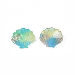 Undurchsichtige Cabochons aus Celluloseacetat (Harz). KY-N018-05