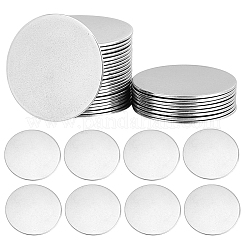 Blankoanhänger aus Edelstahl zum Prägen STAS-PH0019-31P