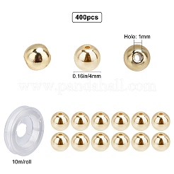 400шт набор для самостоятельного изготовления гальванических немагнитных синтетических гематитовых браслетов DIY-SC0014-93G