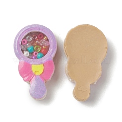 Undurchsichtigen Cabochons RESI-Z001-04