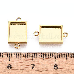 Cabochon-Fassungen für Verbindungsstücke aus Edelstahl 304 STAS-N115-41G
