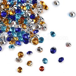 Acryl-Strass-Spitze zurück Cabochons MRMJ-XCP0001-61