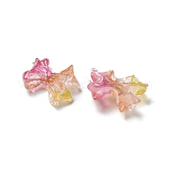 Leuchtende transparente Decoden-Cabochons aus Harz RESI-D013-07A