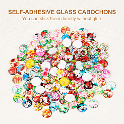 Glas cabochons GGLA-PH0006-06C