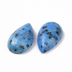 Gefärbte und erhitzte natürliche Sesam-Jaspis-/Kiwi-Jaspis-Cabochons G-G990-05