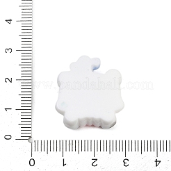 Undurchsichtige Panda-Harz-Cabochons CRES-P037-02B