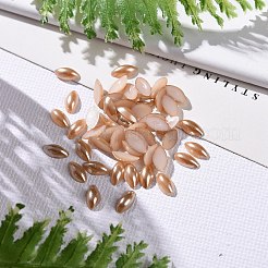 ABS Kunststoffimitation Perle Cabochons SACR-R756-6x3mm-Z49