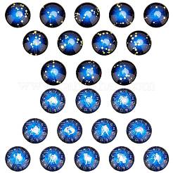Glas cabochons GGLA-SC0001-07A