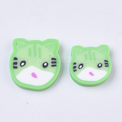 Handgemachter Ton-Cabochon CLAY-R087-04