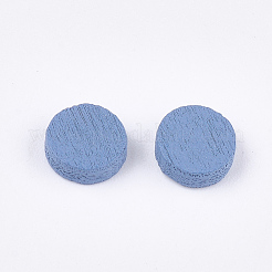 Gemalte Pappelholz Cabochons WOOD-T021-25B