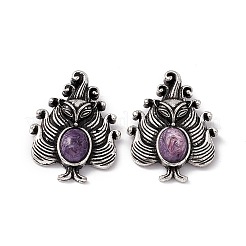 Натуральный Чароит подвески&nbsp;KK-A173-01AS-08