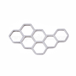 Anlaufgeschützte Cabochons aus Edelstahl 201 mit offener Rückseite STAS-T009-JN102-1