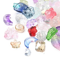 Gemischte Glasanhänger / Cabochons / Perlen FIND-XCP0005-01A