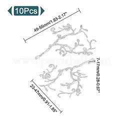 Messing Fassungen für Strasssteine  KK-WH0079-108S