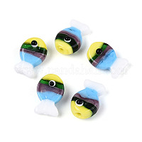 Бусы лэмпворк ручной работы&nbsp;LAMP-N036-15A