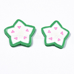 Handgemachter Ton-Cabochon CLAY-T016-18B