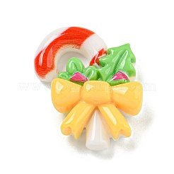 Weihnachts-Deko-Cabochons aus undurchsichtigem Harz RESI-U006-04H