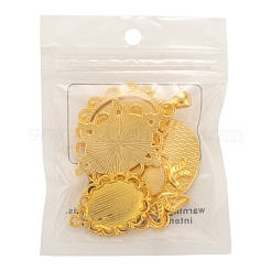 5 stücke 5 stil legierung anhänger cabochon einstellungen FIND-FS0001-05G