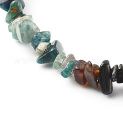 Natürlichen Turmalin Perlen Stretch-Armbänder BJEW-JB06243