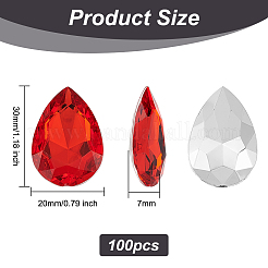 1 Beutel Taiwan Acryl-Strass-Cabochons KY-OC0001-21