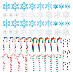 DIY 90 Stück 11 Stil Schmuckherstellungsset für Weihnachten DIY-GA0004-35