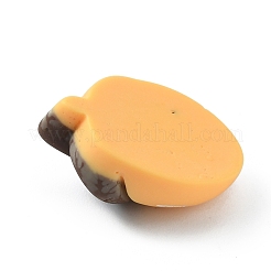 Cabochons aus undurchsichtigem Harz mit Waldmotiven RESI-WH0034-19G