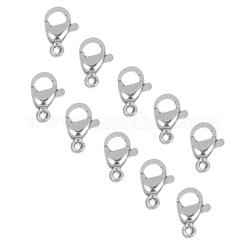 Wholesale Unicraftale Stainless Steel Lobster Claw Clasps Jewelry