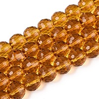 Прозрачные стеклянные бусины&nbsp;GLAA-R095-8mm-30